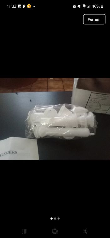 Seringue devor patisserie 