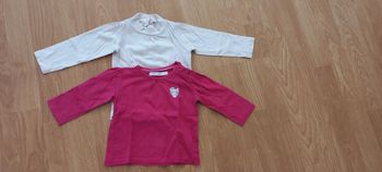Lot 2 Tee-shirts 12mois