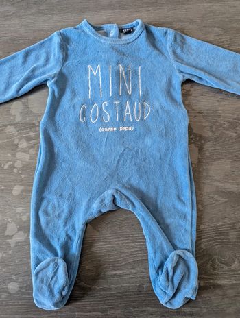 Pyjama mini costaud comme papa