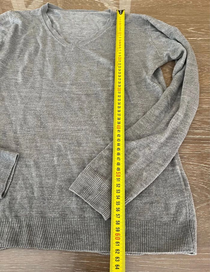 314 - Pull gris - photo numéro 3