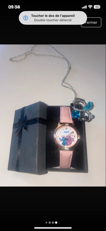 Montre + collier stitch