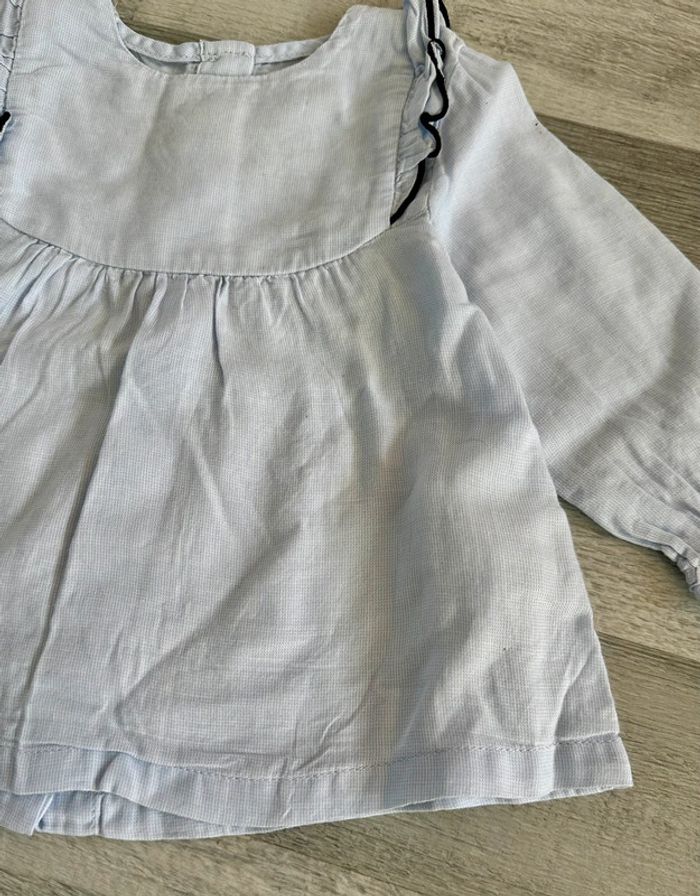 Chemisier bleu. - photo numéro 2