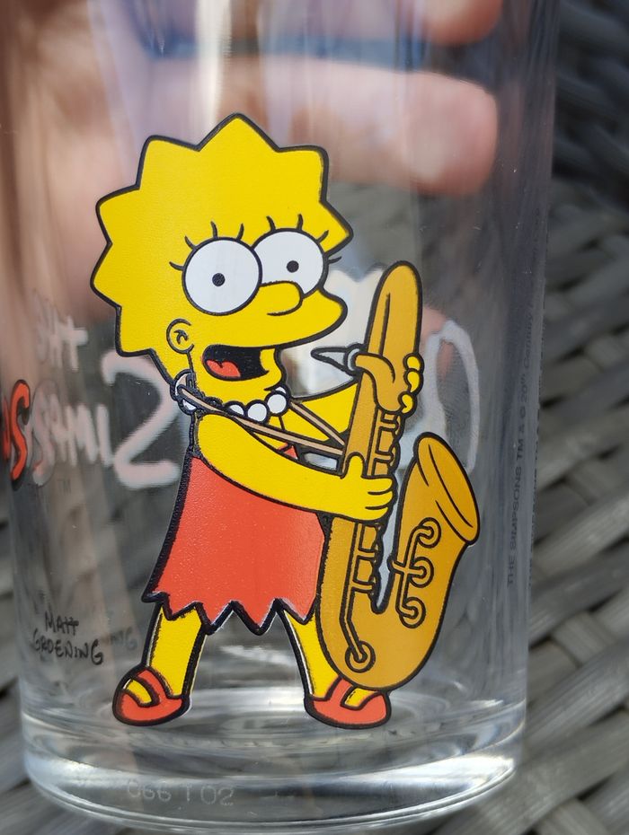 Verre Simpsons amora - photo numéro 6