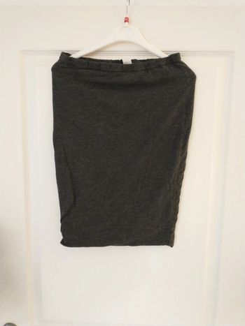 Jupe grise doublée taille M