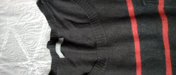 Pull long à rayures avec poche et fermeture éclair gris femme 3 suisses - photo numéro 13