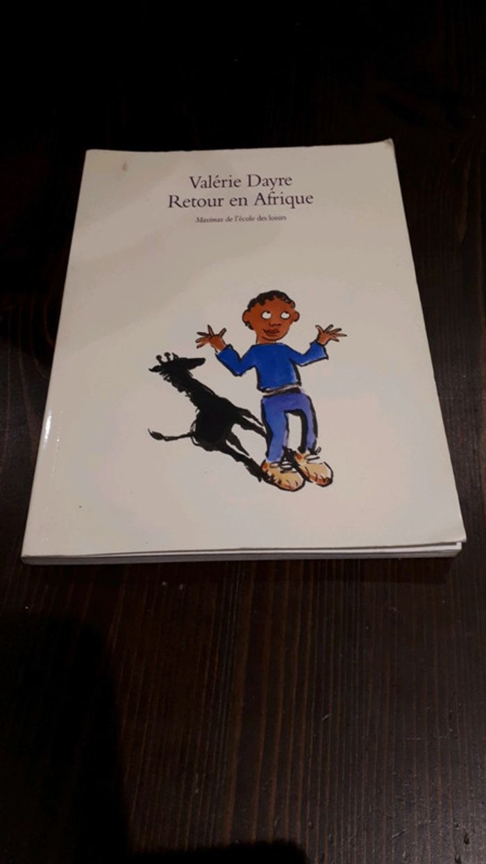 Livre retour en afrique