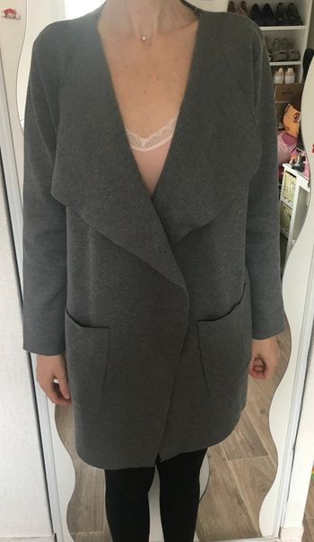 Gilet avec poche, gris, Sud Express , taille Unique