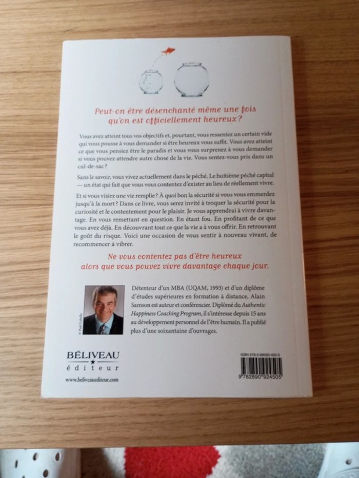 Livre pourquoi vous contenter d'être heureux ? - photo numéro 2