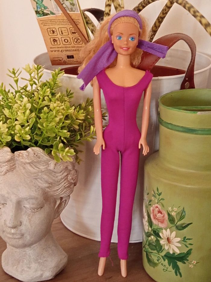 Barbie vintage tenue combi violette Super Dance 1982 - photo numéro 10