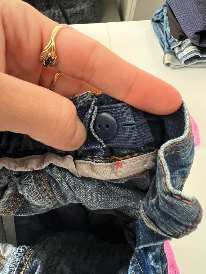 Jean et gilet long fille 3 ans - photo numéro 5