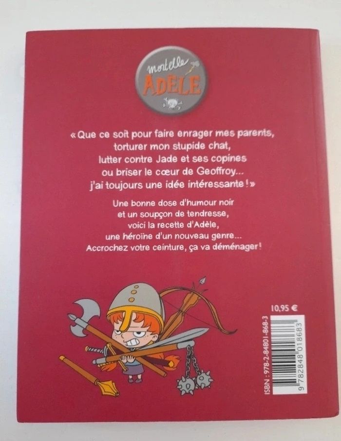 Livres BD Adèle Mortelle tome 1, 2, 11 et 17 - photo numéro 5