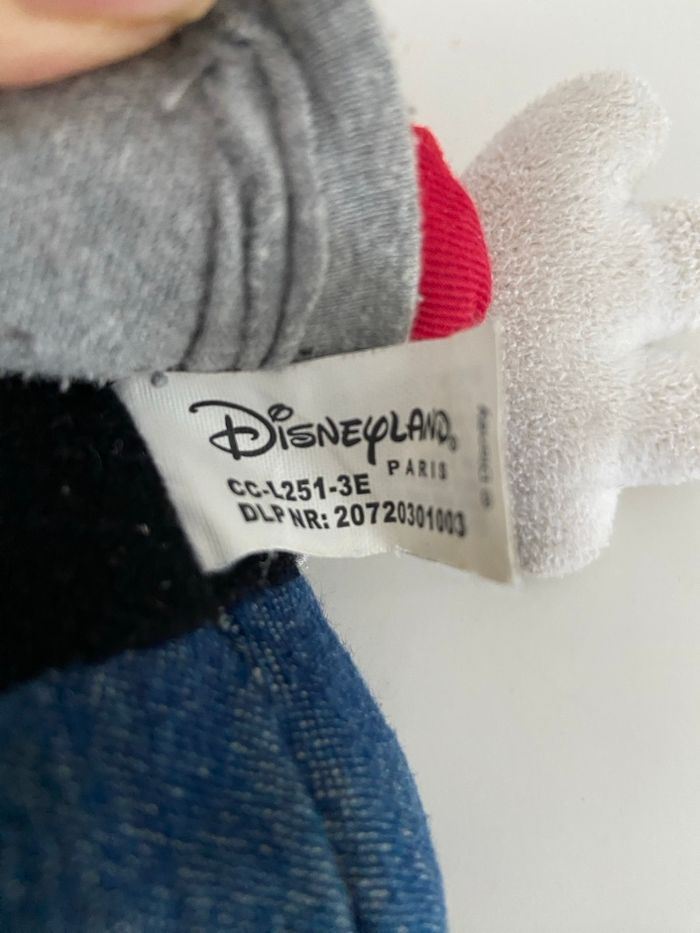 Peluche Mickey Mouse - Disneyland Paris - Édition Collector - photo numéro 5