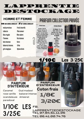 Parfums d’intérieur coton frais