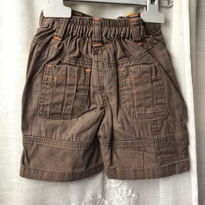Short marron 6 mois Obaibi - photo numéro 3