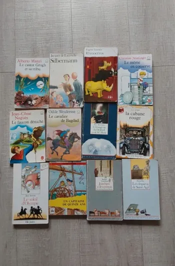 Lot de 10 livres de poche enfants 2,50 euros les 10