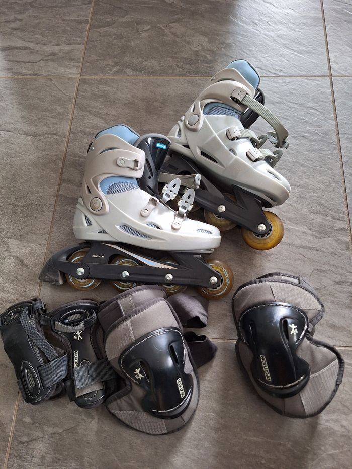 Rollers +protections taille 39