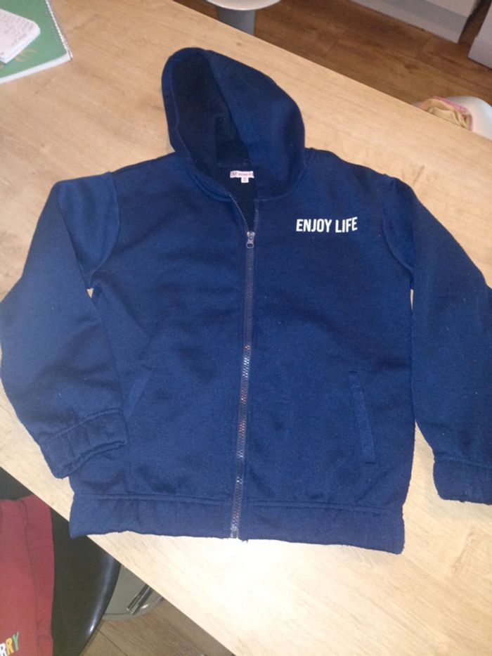Gilet capuche 10 ans - photo numéro 3