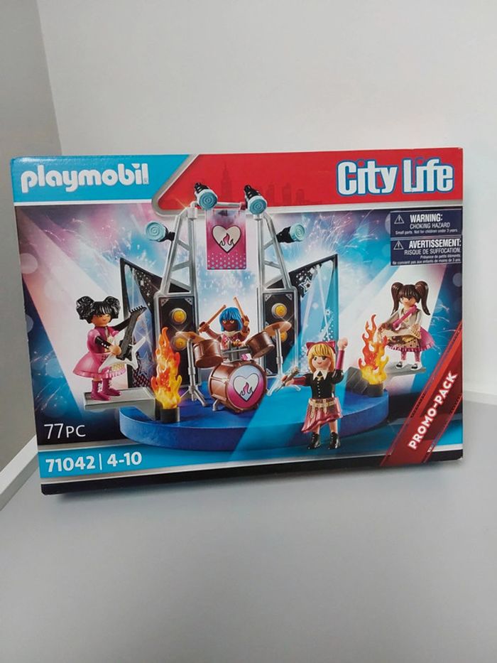 Playmobil 71042 Groupe de Rock