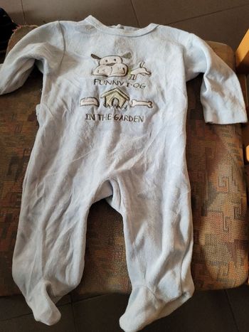 Pyjama velours 3 mois