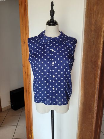 Chemisier à pois