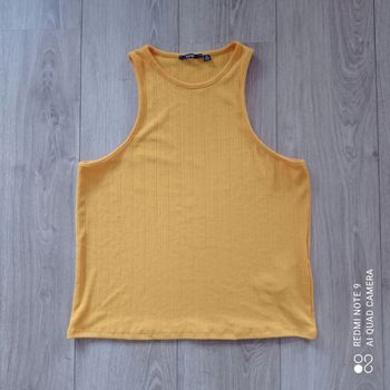 Débardeur jaune t44/46