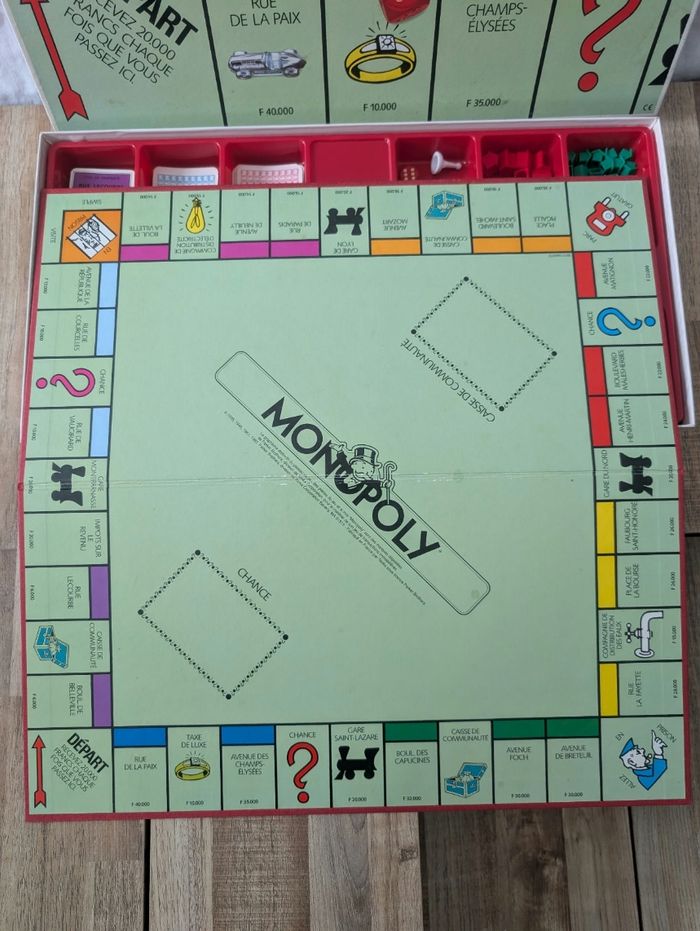 Jeu de société : Monopoly 1985 - photo numéro 5