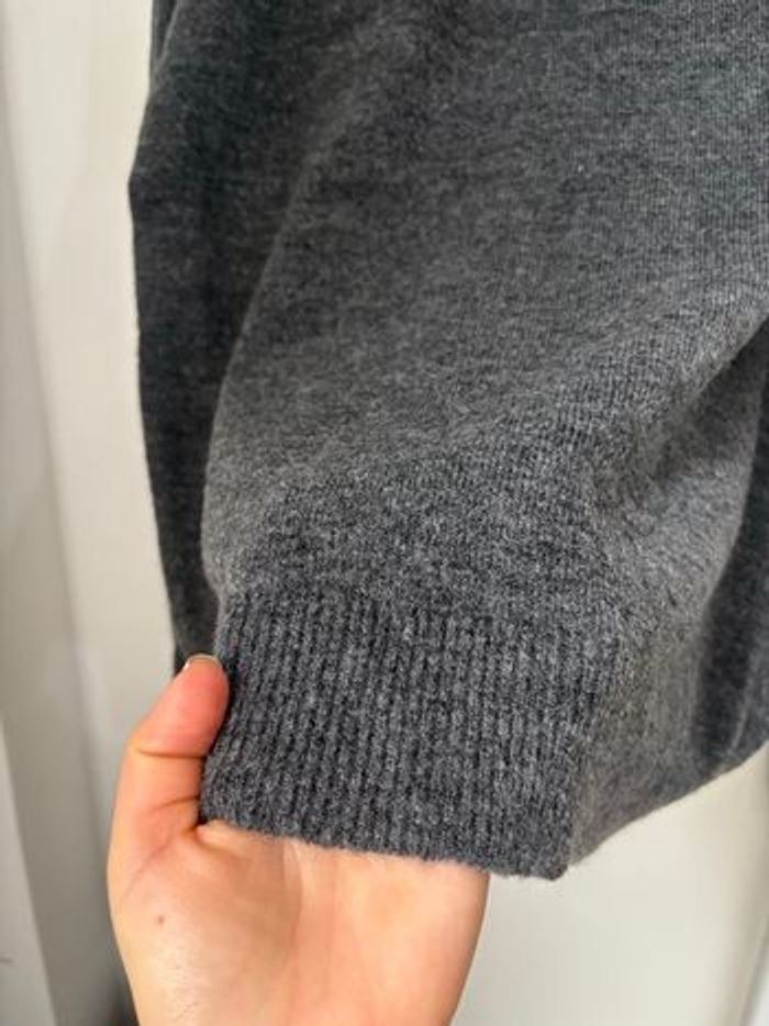 Pull ras de cou gris foncé en maille homme only & sons neuf avec étiquette- taille M - photo numéro 4