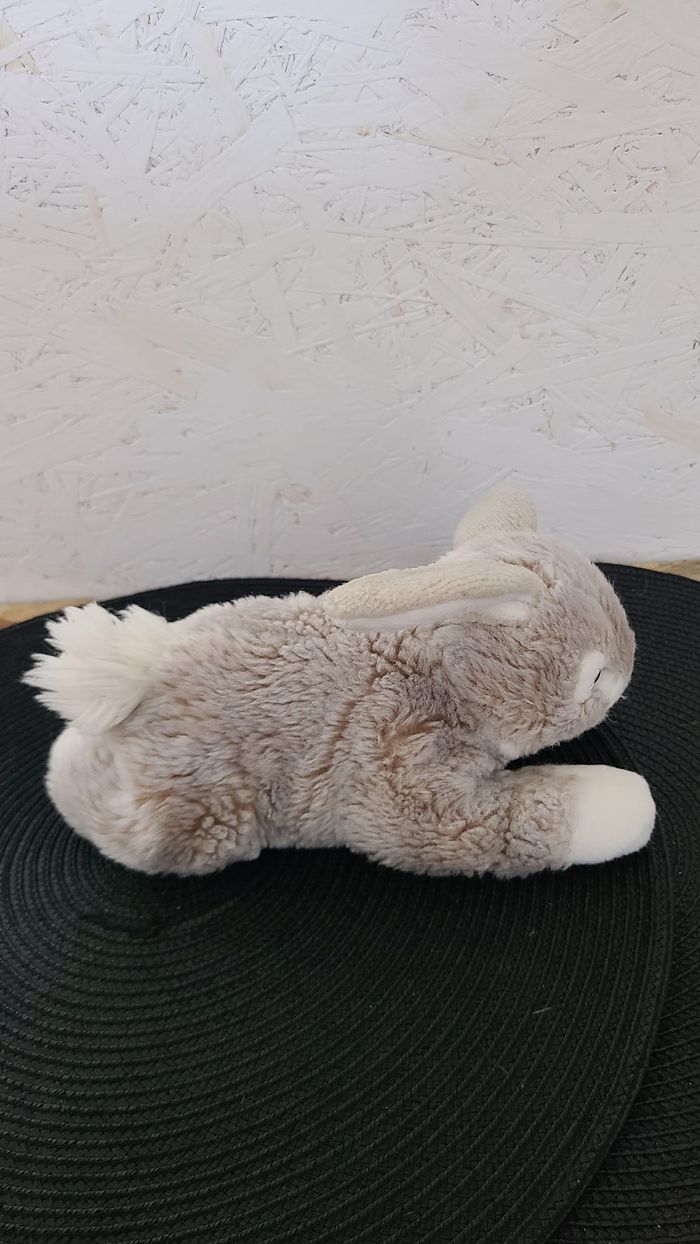 doudou lapin couché - photo numéro 4