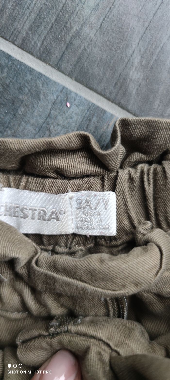 Pantalon kaki large - photo numéro 3