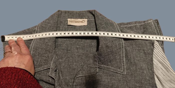 Chemise vintage. Vetissimo. Petit 46 - photo numéro 8