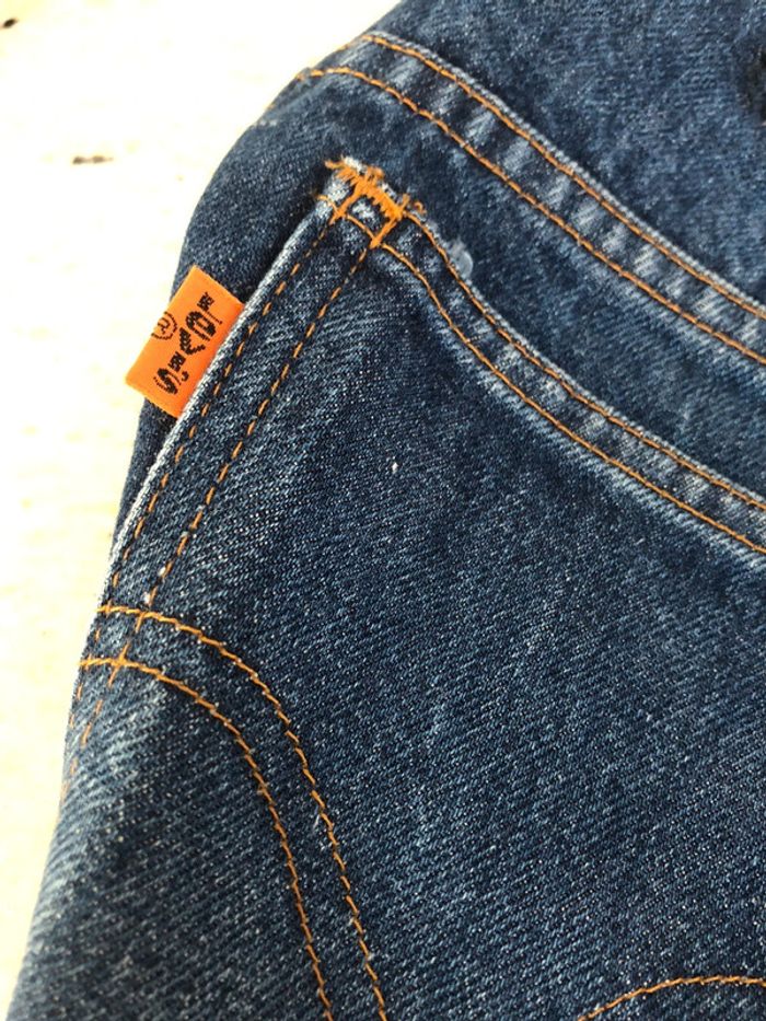 Short en jean Lévis custom XS/S - photo numéro 6