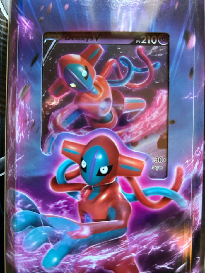 Deck de combat V Pokémon - Deoxys V - neuf scellé - photo numéro 2