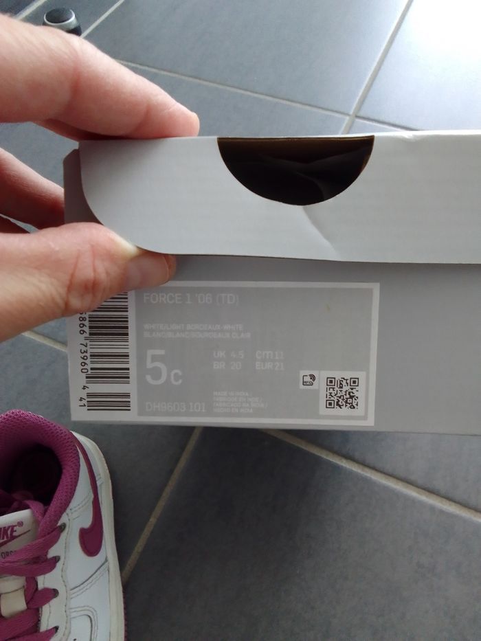 Baskets Nike air force 1 - photo numéro 4