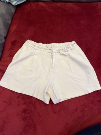 Short Zara blanc
