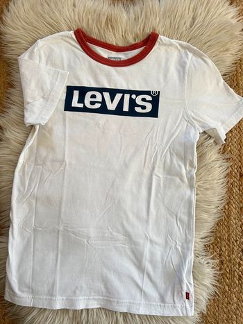 T-shirt manches courtes blanc Levi’s taille 14 ans
