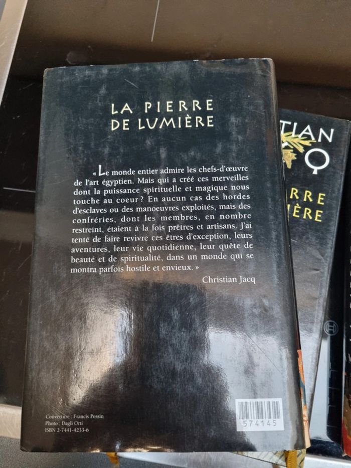 Lot de 4 livres de Christian Jacq. - photo numéro 4