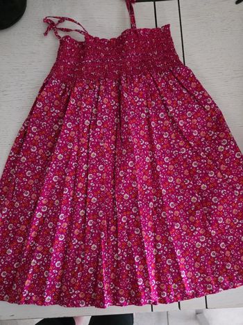 Robe bretelle sergent major 6 ans