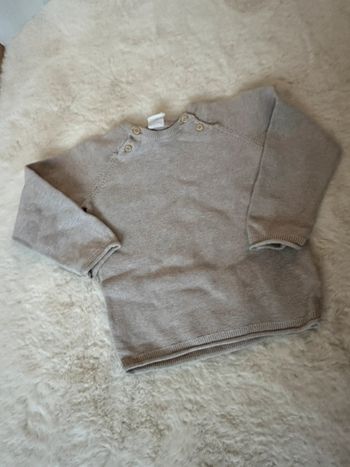 Pull bébé garçon h&m beige