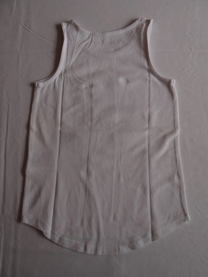 débardeur blanc 6 ans - photo numéro 3