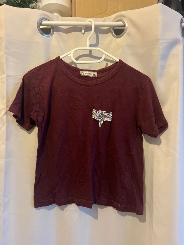 Haut court avec motif