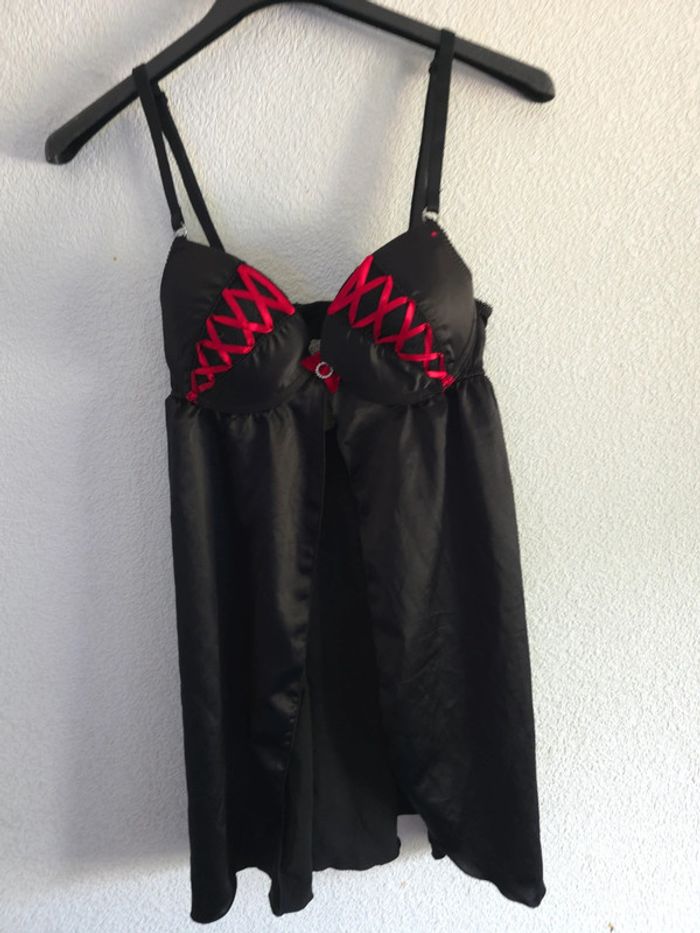 Nuisette sexy avec soutien gorge intégré taille 85B - photo numéro 3