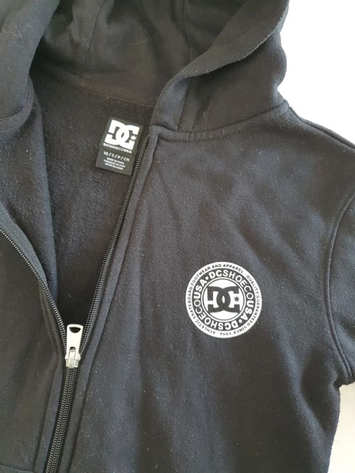 Veste zippée capuche garçon DC shoes 10 ans CHLA5 - photo numéro 3