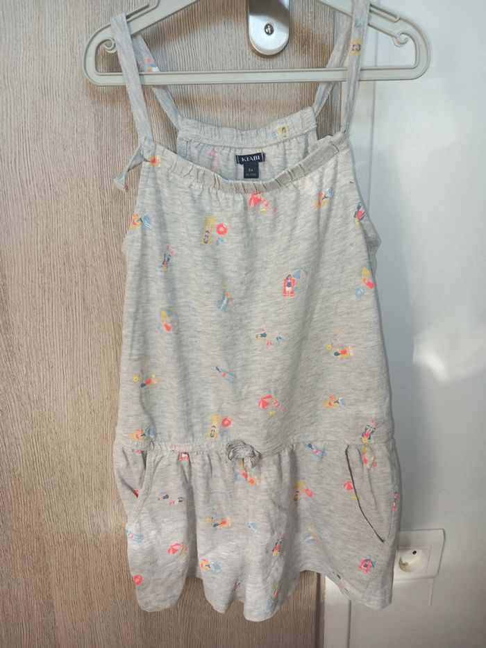 Combishort grise 8ans