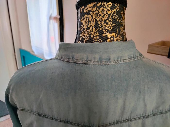 Chemise légère bleu - photo numéro 7