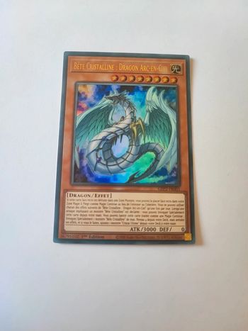 Carte Yu-Gi-Oh bête cristalline dragon arc en ciel gfp2-fr001