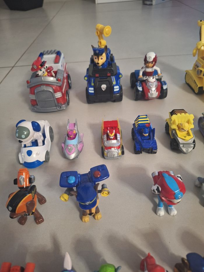 Lot Pat patrouille paw patrol personnages et véhicules - photo numéro 5