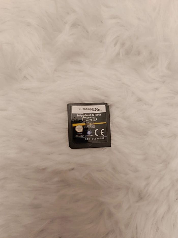Jeu Ds : CSI Crime Scene Investigation : Deadly Intent _ Pegi 12 _ Nintendo