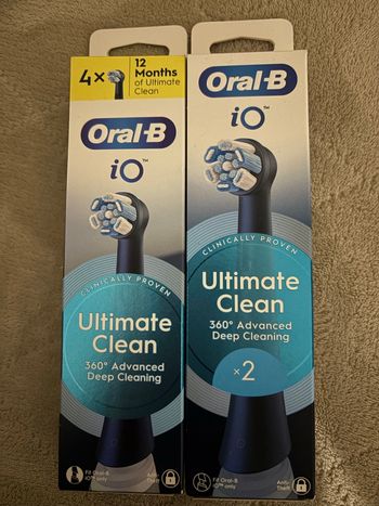 Brossettes Oral B iO (6 au total) Neuf 
