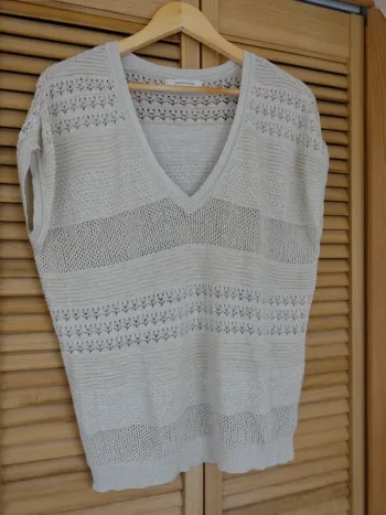 Top bohème irisé