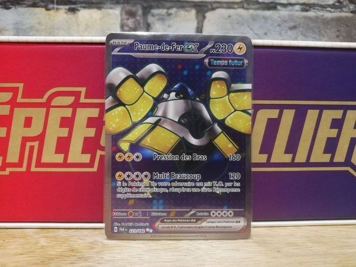 Carte Pokemon Paume-de-Fer EX Full Art Faille Paradoxe - photo numéro 1